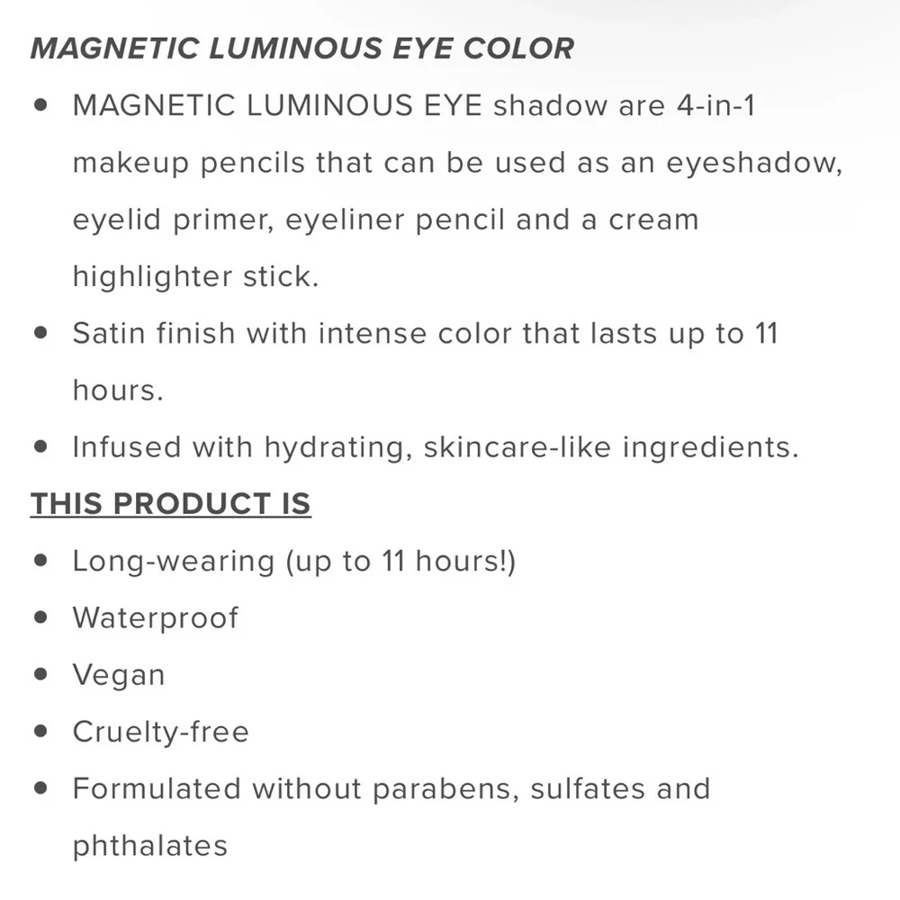 ✨ NUDESTIX Magnetic Luminous Eye Color - Copper Foil